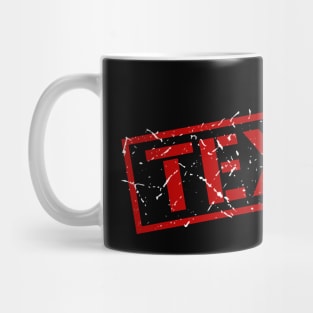 Texas Stamp of Approval Distressed Mug